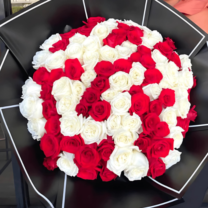 White & Red Bouquet