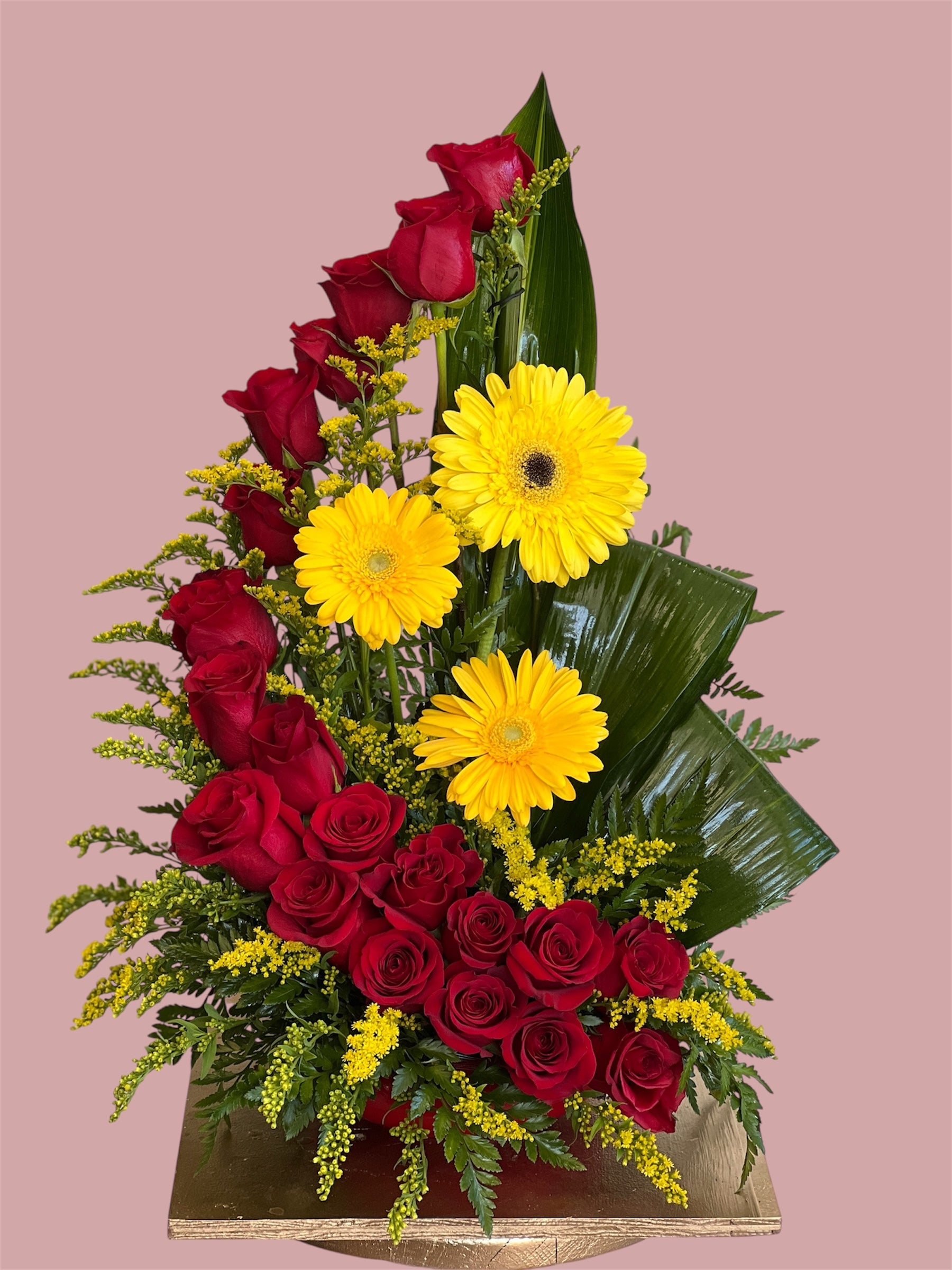 Gerbera and Rose Royale