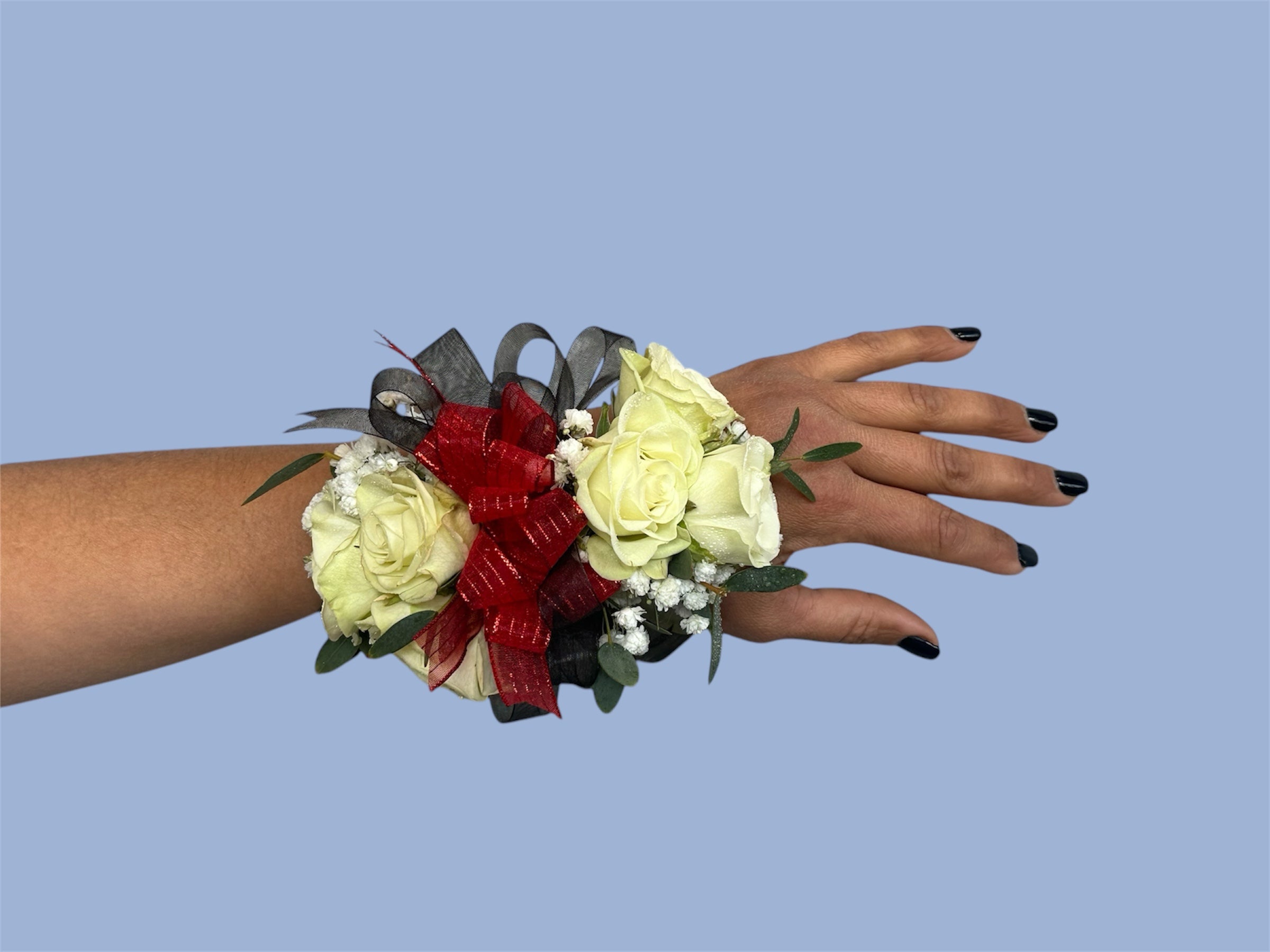 Corsage White Ribbon